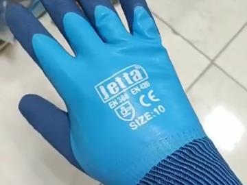 دستکش دو طرف مواد